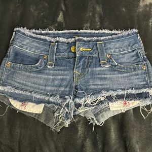 True Religion Jean shorts